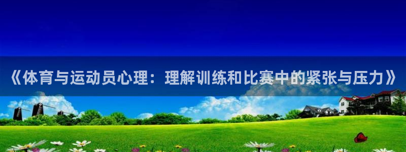 《体育与运动员心理：理解训练和比赛中的紧张与压力》